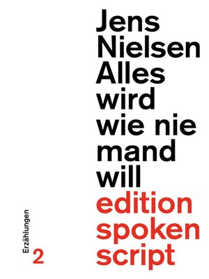 cover image of Alles wird wie niemand will